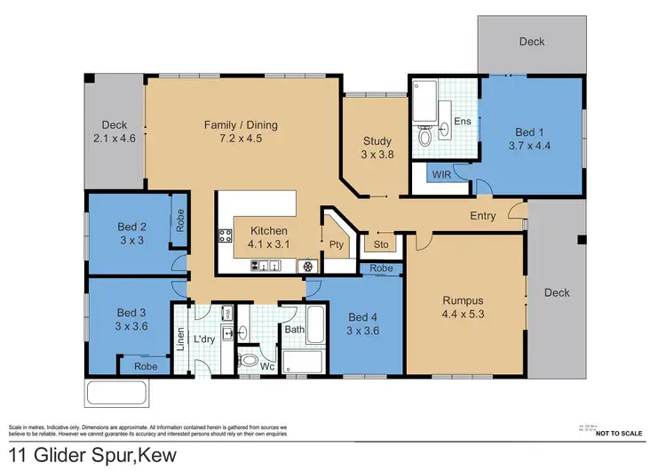 Floorplan of Homely rural property listing, 11 Glider Spur, Kew NSW 2439