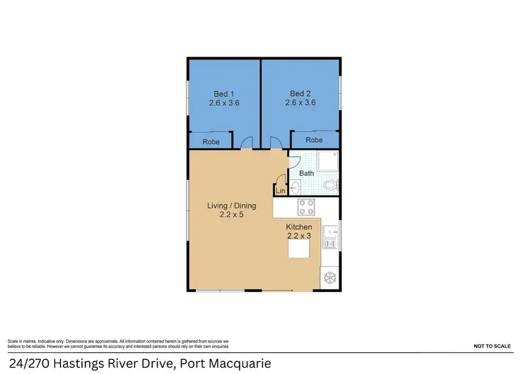 Floorplan of Homely house listing, 24/270 Hastings River Drive, Port Macquarie NSW 2444