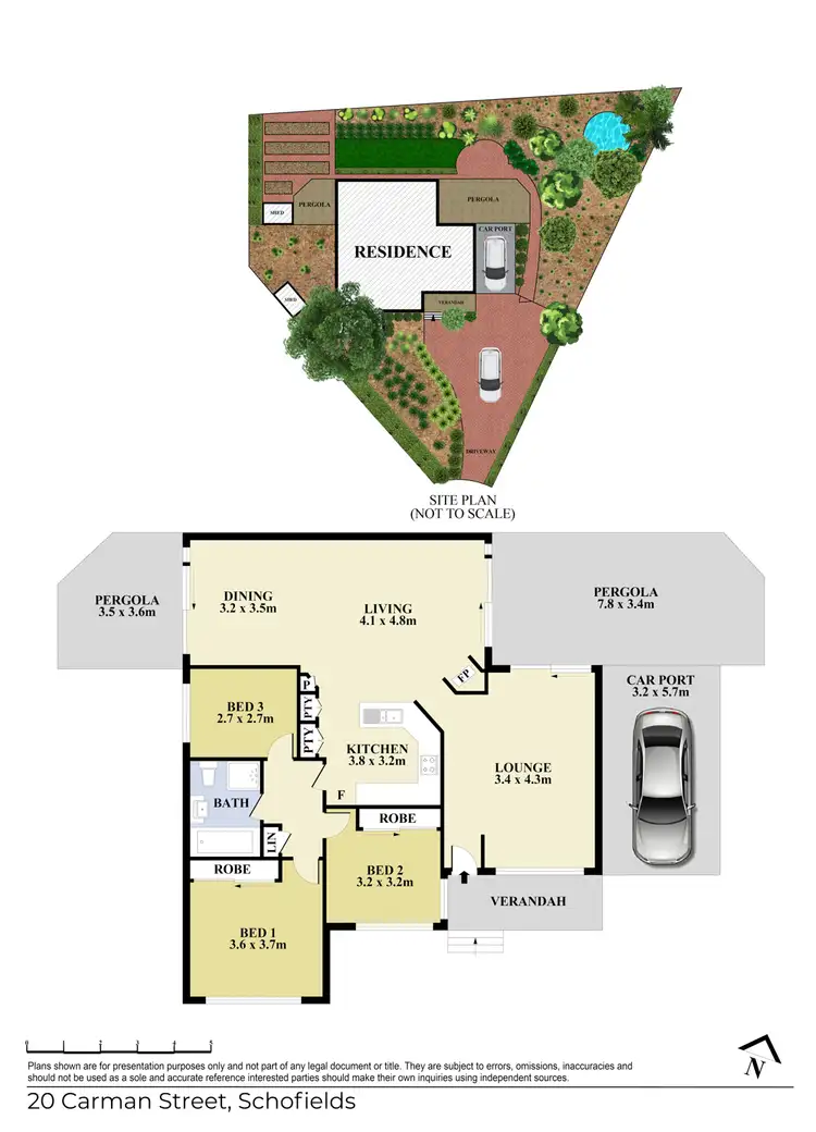 Floorplan of Homely house listing, 20 Carman Street, Schofields NSW 2762