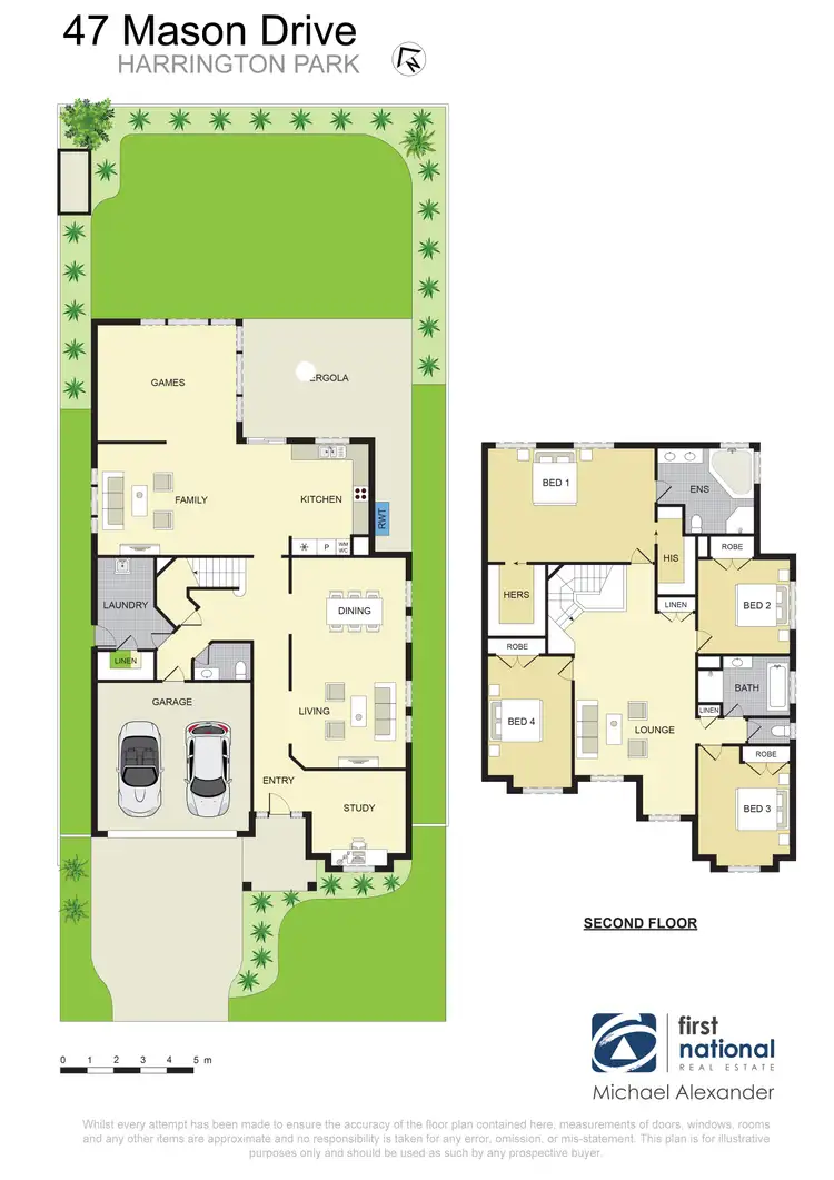 Floorplan of Homely house listing, 47 Mason Drive, Harrington Park NSW 2567