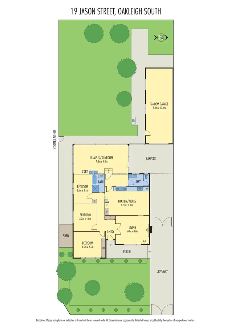 Floorplan of Homely house listing, 19 Jason Street, Oakleigh South VIC 3167