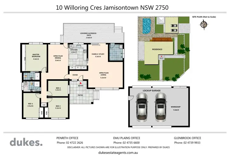 Floorplan of Homely house listing, 10 Willoring Crescent, Jamisontown NSW 2750