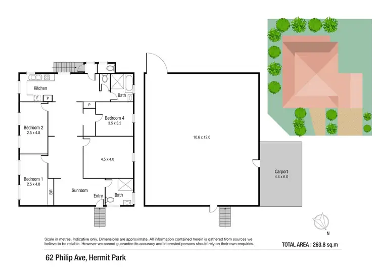 Floorplan of Homely house listing, 62 Philp Street, Hermit Park QLD 4812