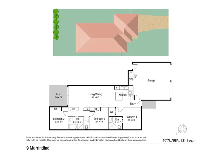 Floorplan of Homely house listing, 9 Murrindindi Way, Deeragun QLD 4818