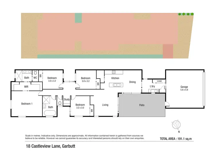 Floorplan of Homely house listing, 18 Castleview Lane, Garbutt QLD 4814