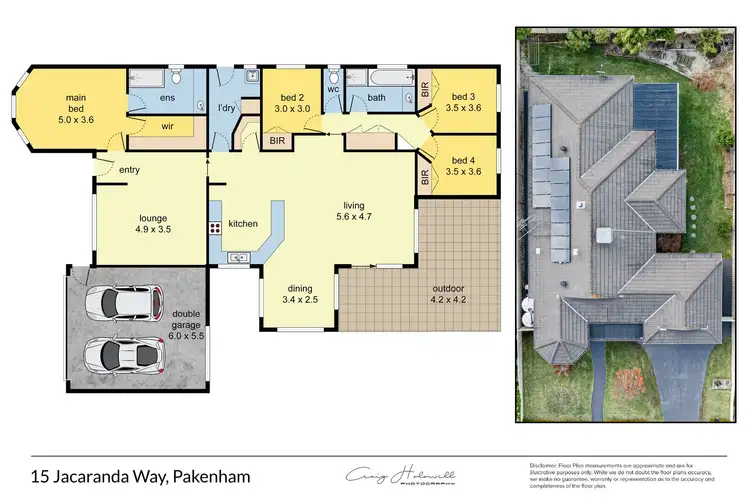 Floorplan of Homely house listing, 15 Jacaranda Way, Pakenham VIC 3810