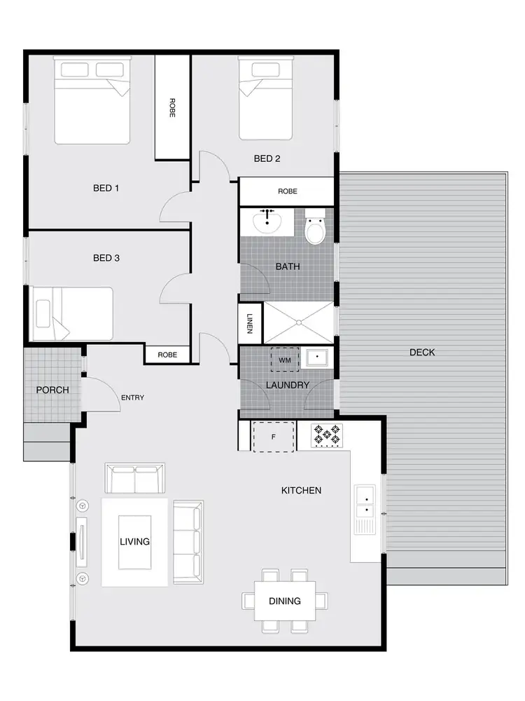 Floorplan of Homely house listing, 48 Edwards Street, Higgins ACT 2615