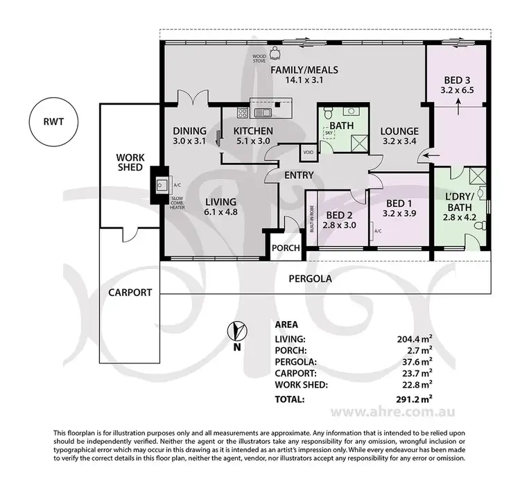 Floorplan of Homely house listing, 187 Upper Sturt Road, Upper Sturt SA 5156