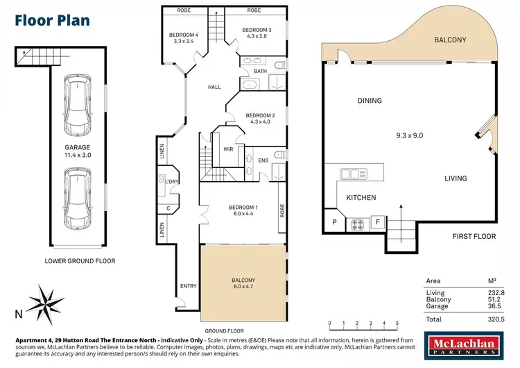 Floorplan of Homely apartment listing, 4/29 Hutton Road, The Entrance North NSW 2261