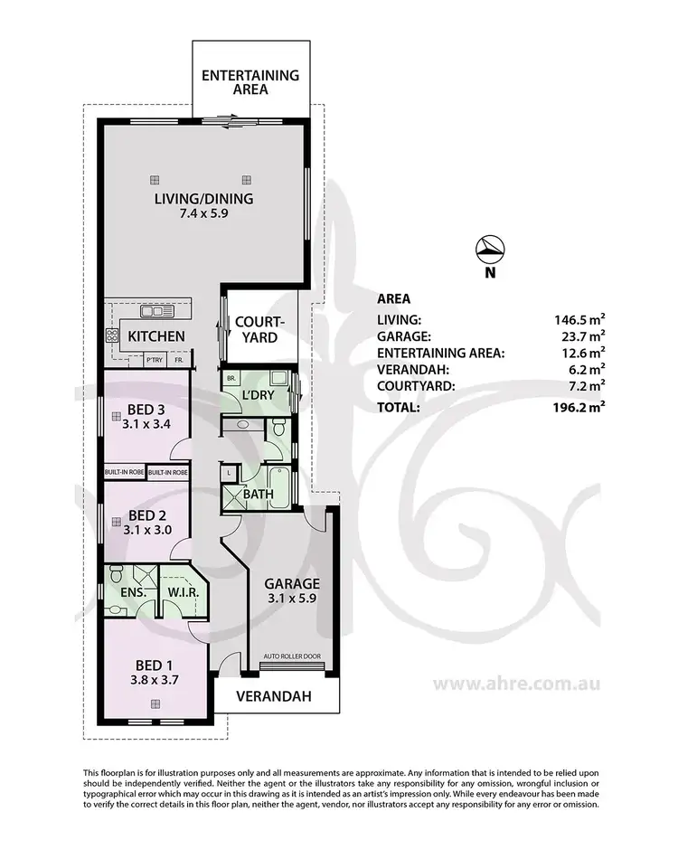 Floorplan of Homely house listing, 54 Wycombe Drive, Mount Barker SA 5251