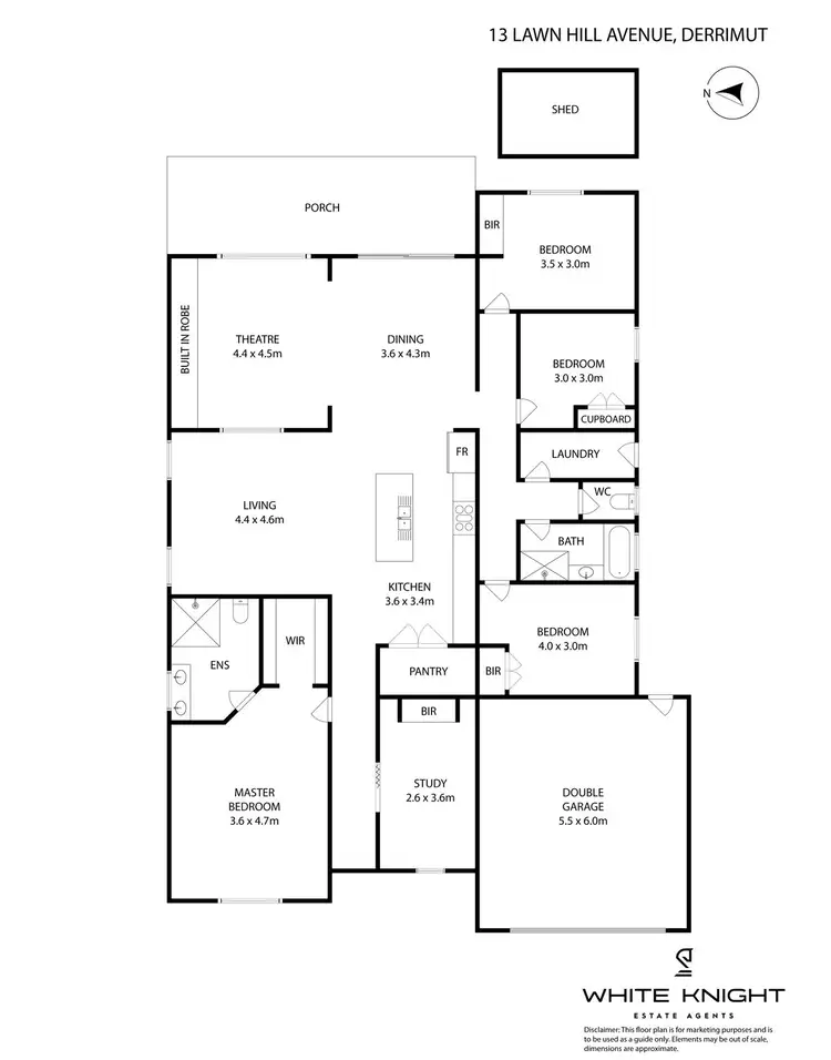 Floorplan of Homely house listing, 13 Lawn Hill Avenue, Derrimut VIC 3026