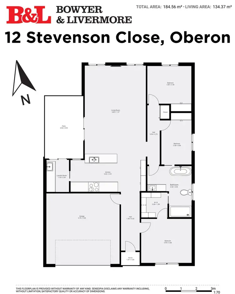 Floorplan of Homely house listing, 12 Stevenson Close, Oberon NSW 2787