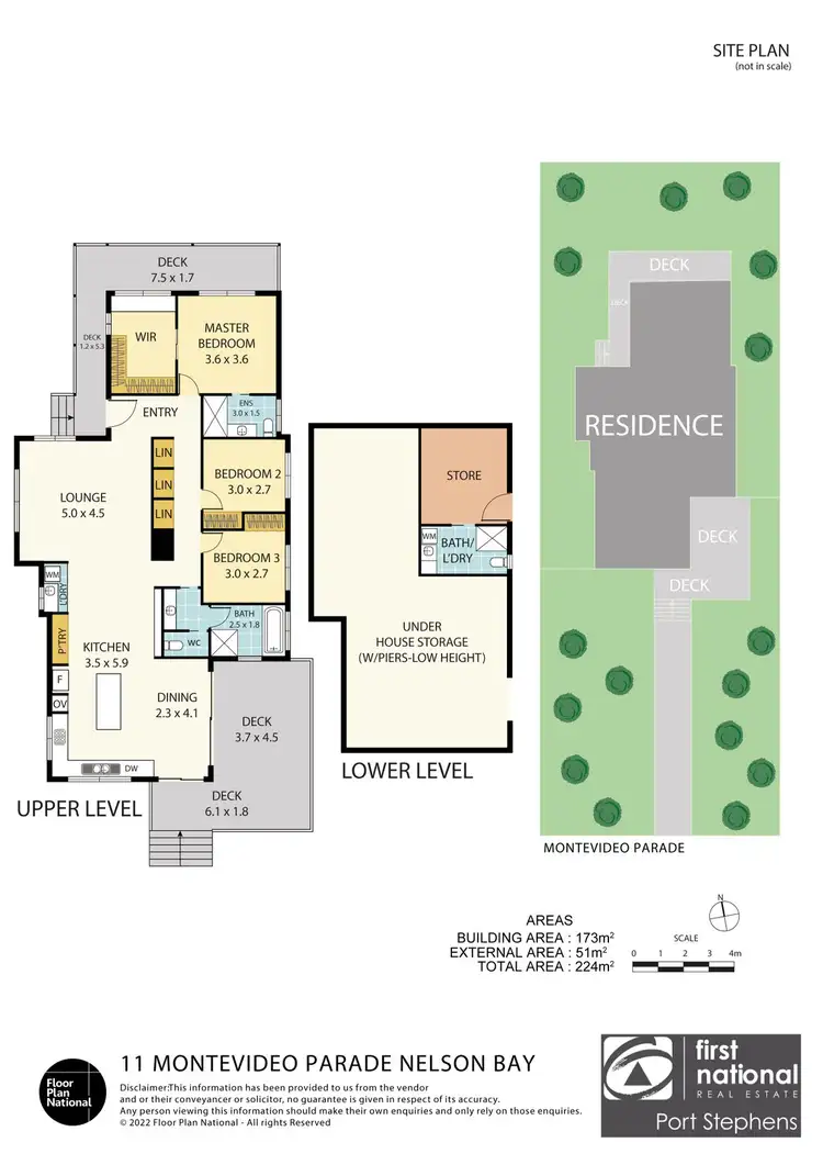 Floorplan of Homely other listing, 11 Montevideo Parade, Nelson Bay NSW 2315