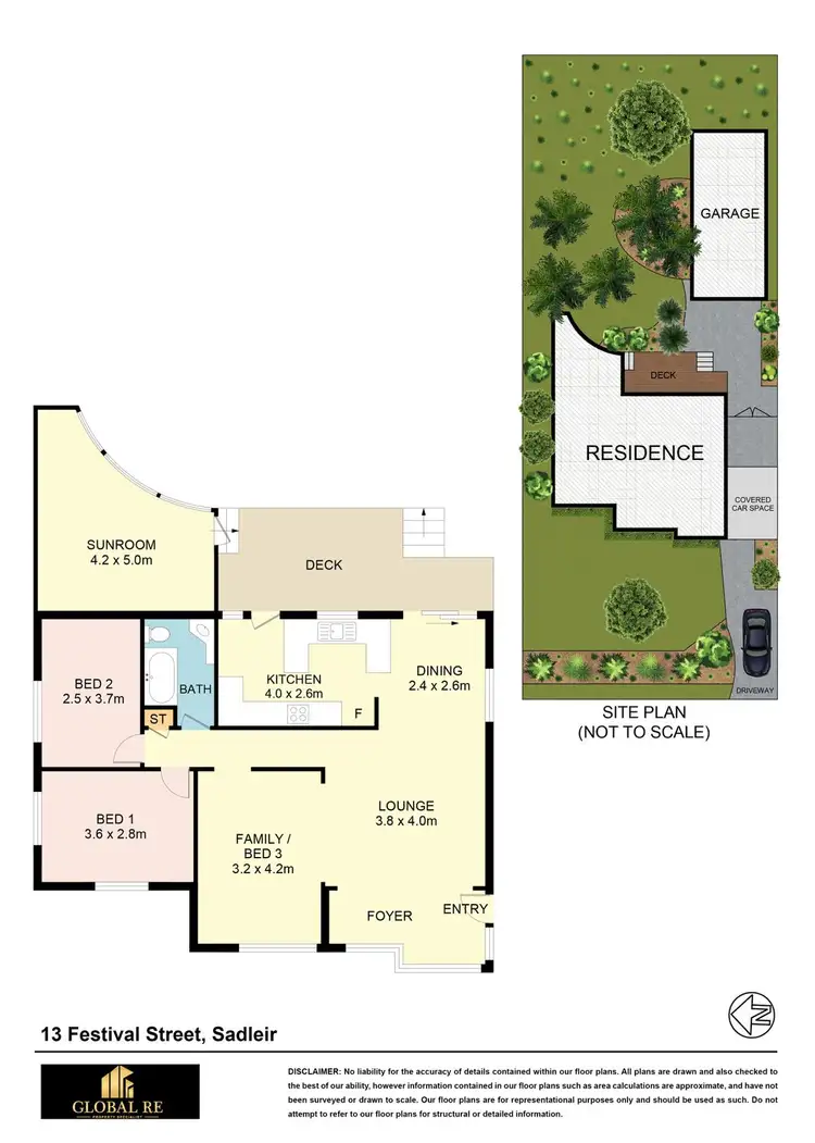 Floorplan of Homely house listing, 13 Festival Street, Sadleir NSW 2168