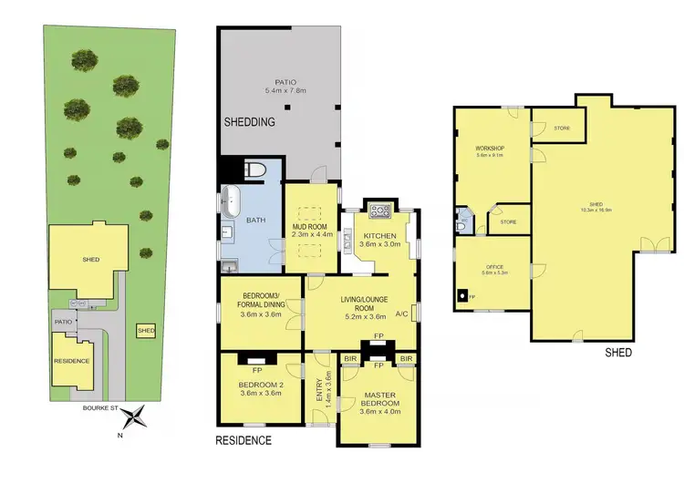 Floorplan of Homely house listing, 24 Bourke Street, Korumburra VIC 3950