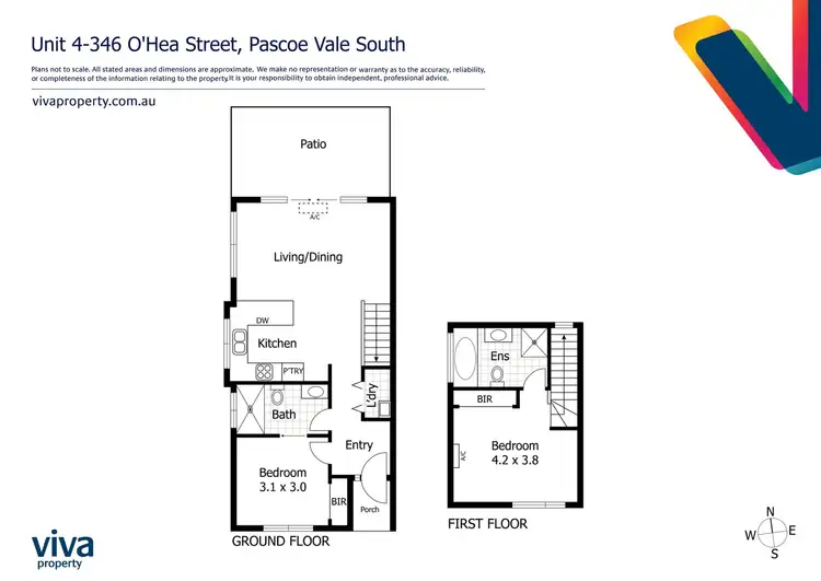 Floorplan of Homely unit listing, 4/346 Ohea Street, Pascoe Vale South VIC 3044
