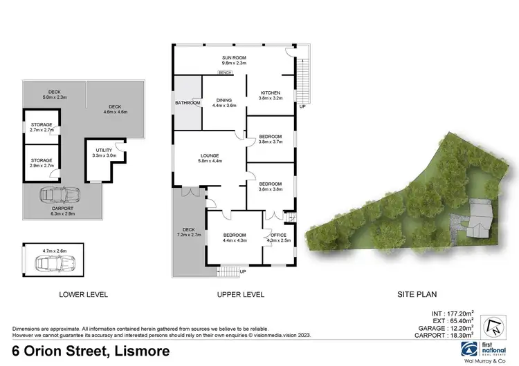 Floorplan of Homely house listing, 6 Orion Street, Lismore NSW 2480