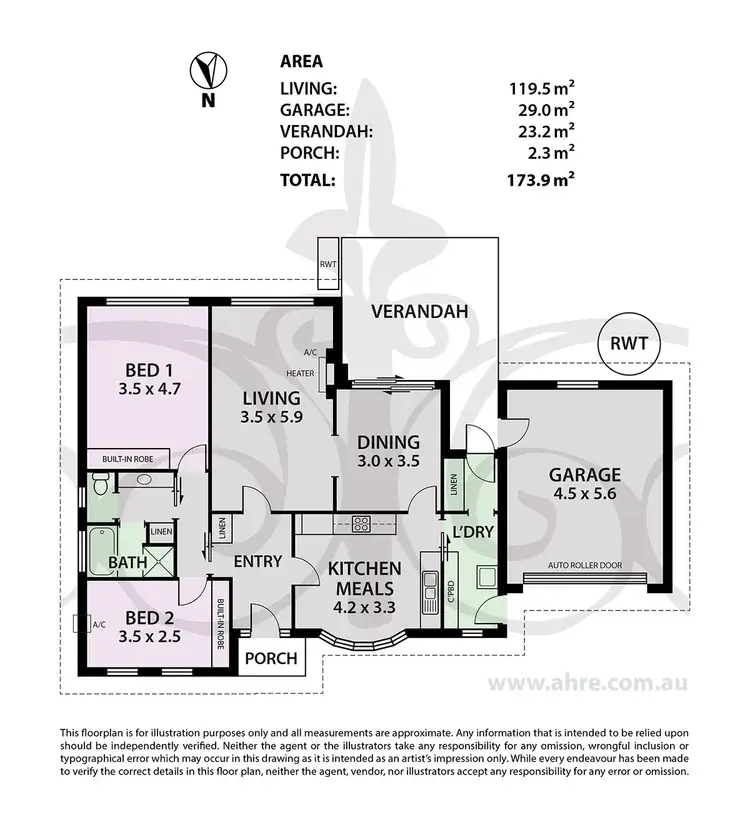 Floorplan of Homely house listing, 19 Britannia Road, Nairne SA 5252