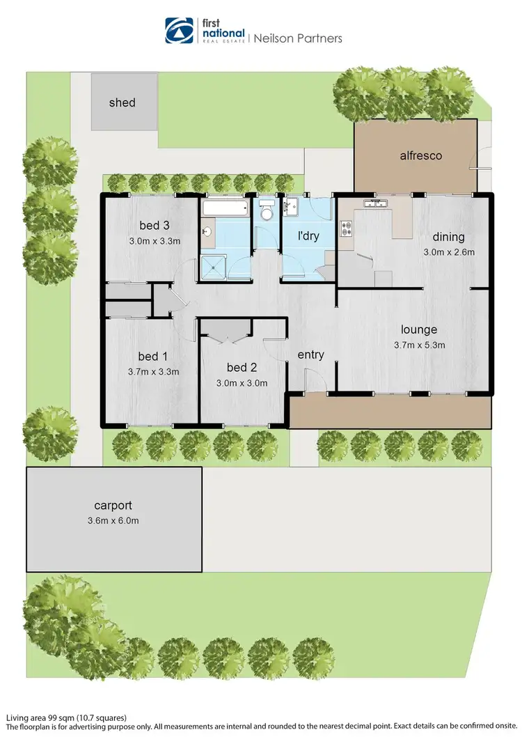Floorplan of Homely unit listing, 1/9 Turner Street, Berwick VIC 3806
