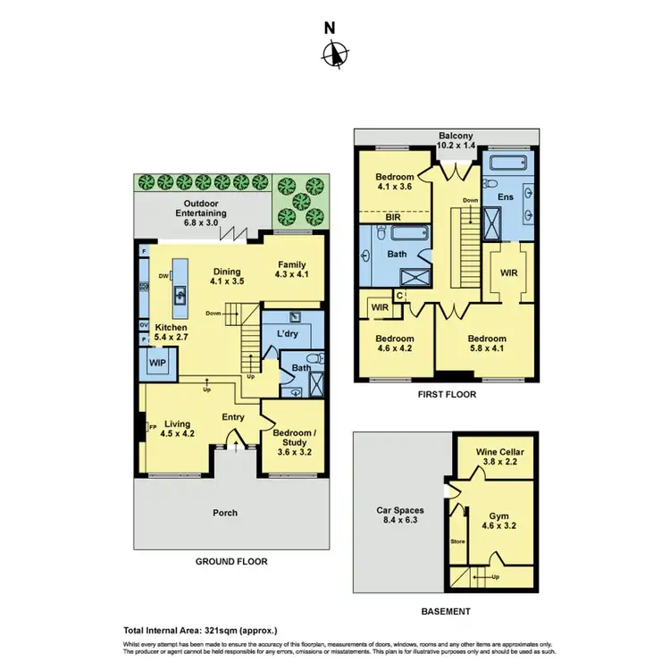 Floorplan of Homely house listing, 3/19 Afton Street, Aberfeldie VIC 3040