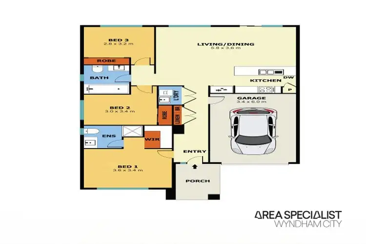Floorplan of Homely house listing, 99 Lansdowne Parade, Tarneit VIC 3029