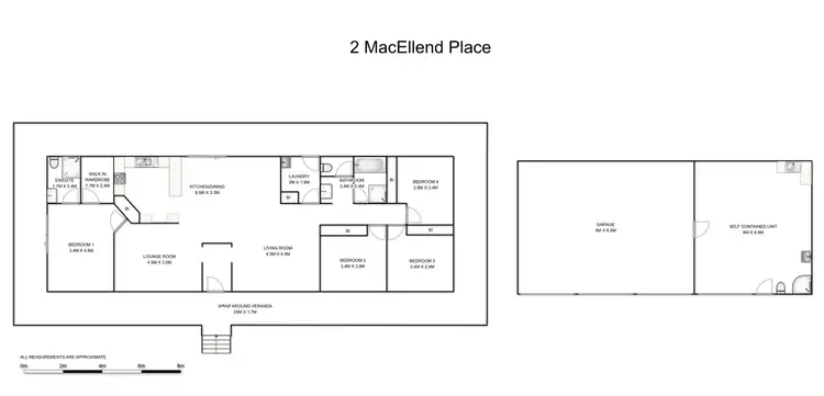 Floorplan of Homely rural property listing, 2 Macelland Place, Elland NSW 2460