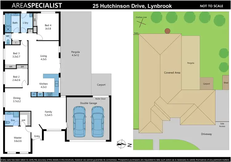 Floorplan of Homely house listing, 25 Hutchinson Drive, Lynbrook VIC 3975