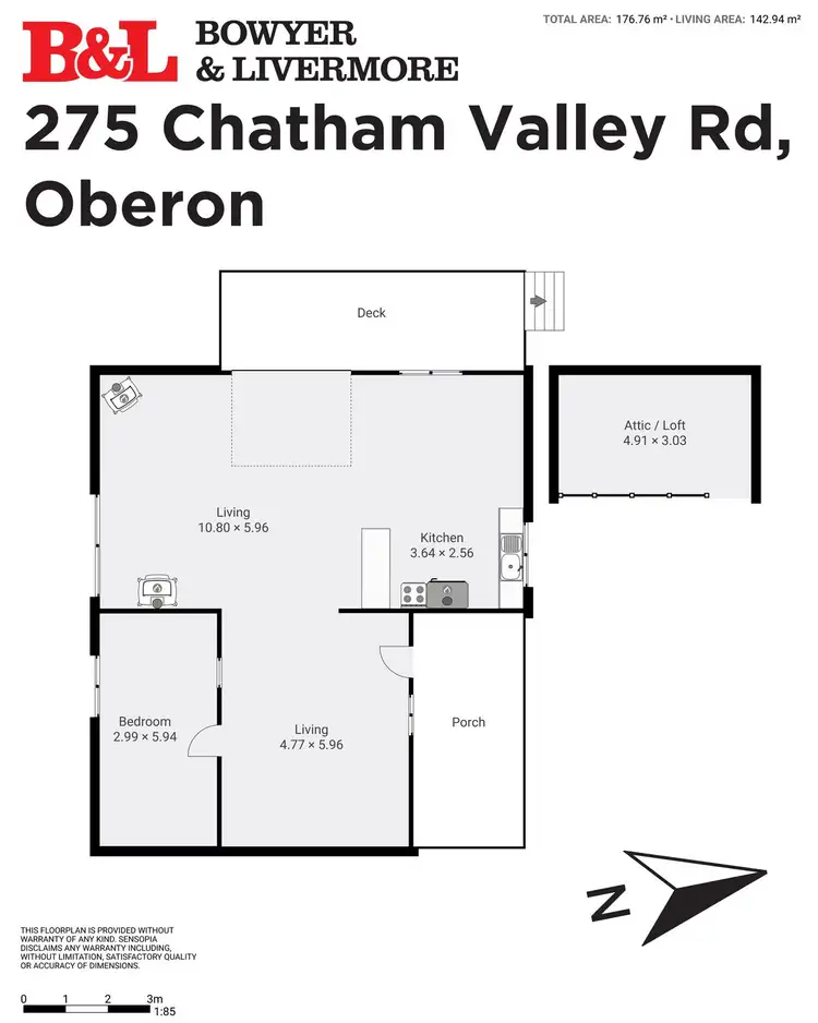 Floorplan of Homely rural property listing, 275 Chatham Valley Road, Chatham Valley NSW 2787