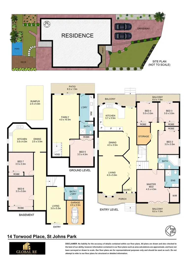 Floorplan of Homely house listing, 14 Torwood Place, St Johns Park NSW 2176