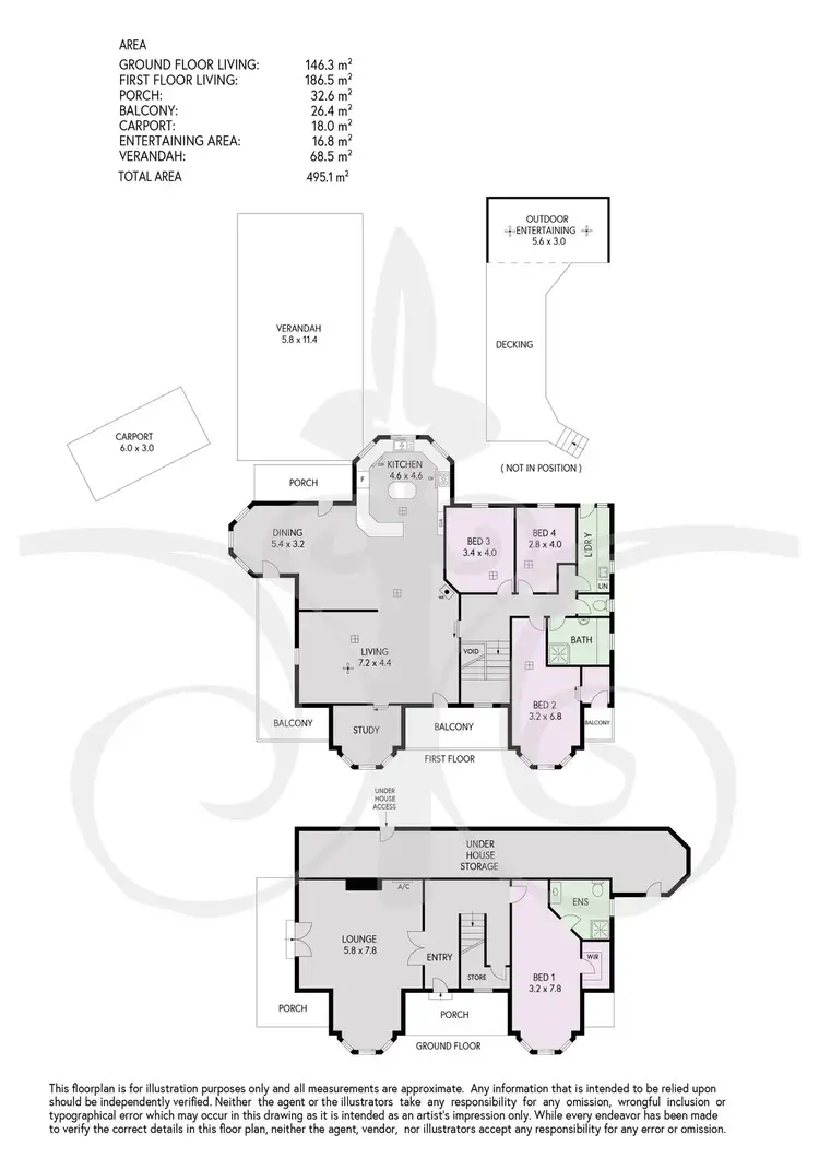 Floorplan of Homely house listing, 12A Burnbank Way, Mount Barker SA 5251