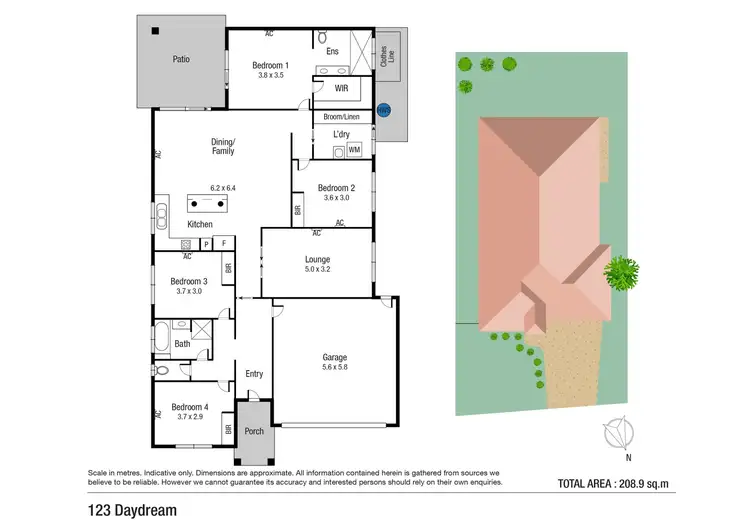 Floorplan of Homely house listing, 123 Daydream Circuit, Burdell QLD 4818
