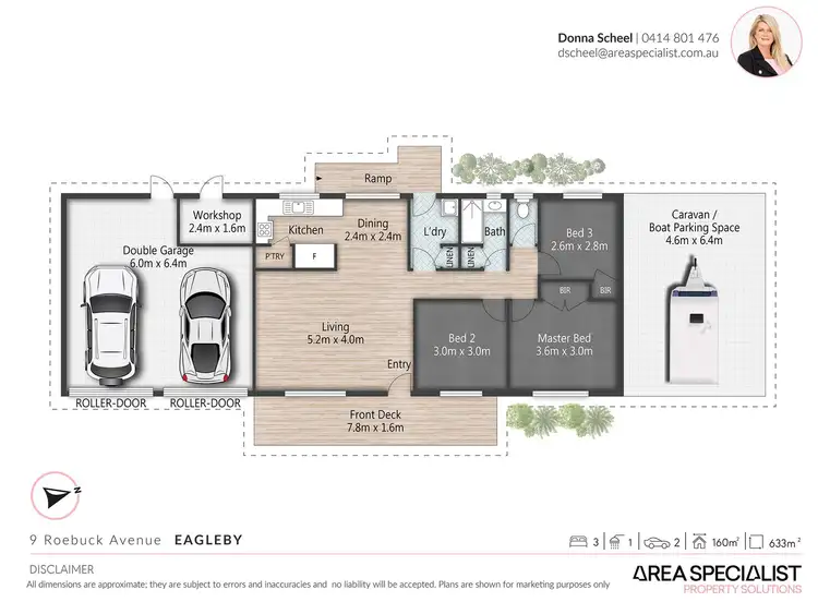 Floorplan of Homely house listing, 9 Roebuck Avenue, Eagleby QLD 4207