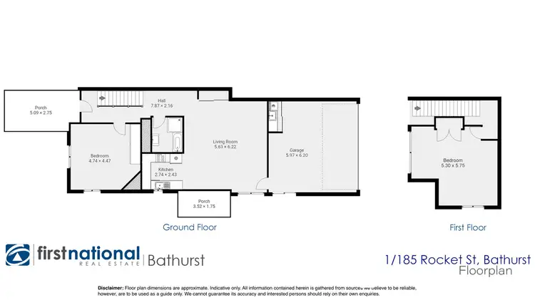 Floorplan of Homely house listing, 1/185 Rocket Street, Bathurst NSW 2795