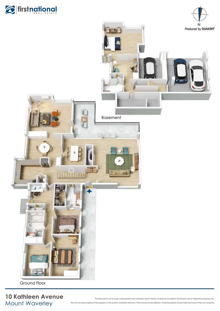 Floorplan of Homely house listing, 10 Kathleen Avenue, Mount Waverley VIC 3149