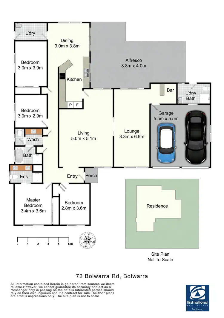 Floorplan of Homely house listing, 72 Bolwarra Road, Bolwarra NSW 2320