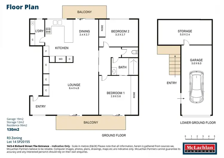 Floorplan of Homely unit listing, 14/2-4 Richard Street, The Entrance NSW 2261