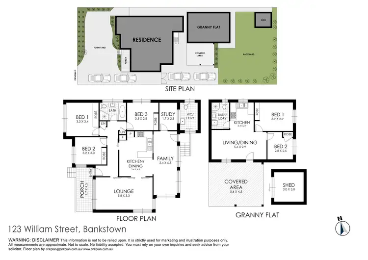 Floorplan of Homely house listing, 123 William Street, Bankstown NSW 2200