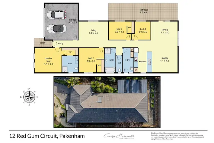 Floorplan of Homely house listing, 12 Red Gum Circuit, Pakenham VIC 3810