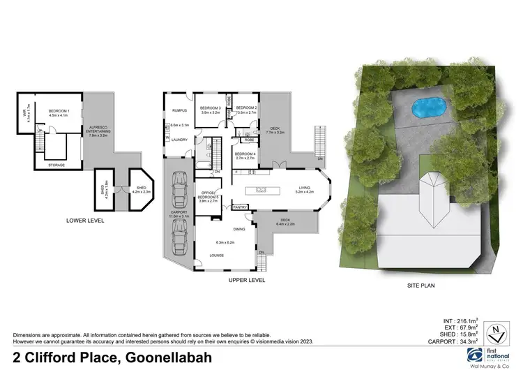 Floorplan of Homely house listing, 2 Clifford Place, Goonellabah NSW 2480