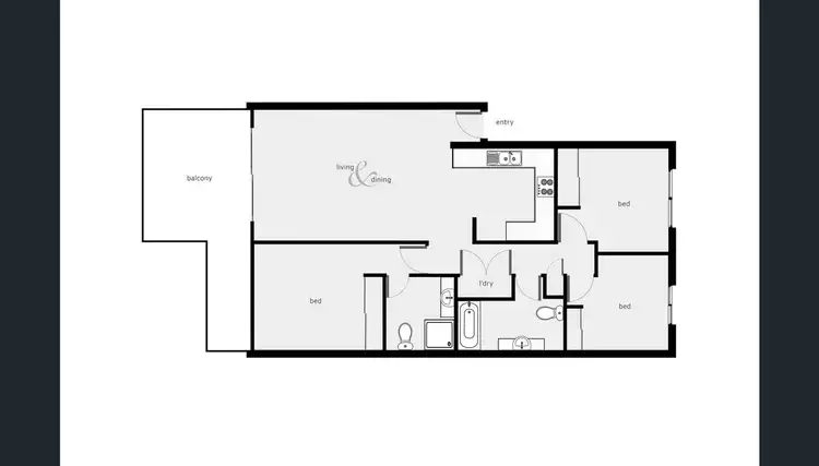 Floorplan of Homely apartment listing, 11/3-7 Nellie Street, Parramatta Park QLD 4870
