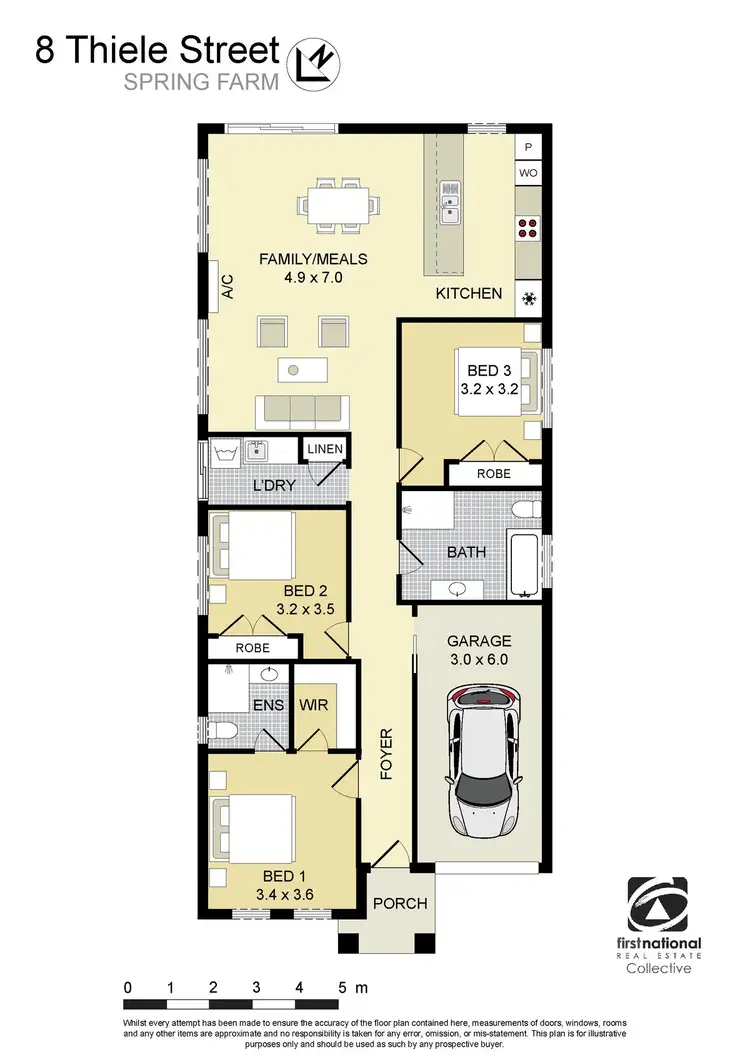 Floorplan of Homely house listing, 8 Thiele Street, Spring Farm NSW 2570