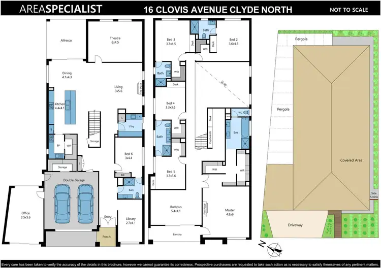 Floorplan of Homely house listing, 16 Clovis Avenue, Clyde North VIC 3978