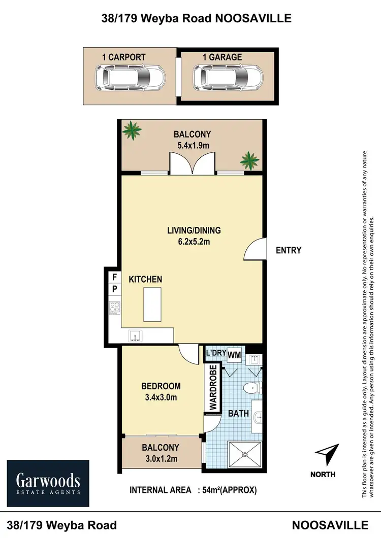 Floorplan of Homely apartment listing, 38/179 Weyba Road, Noosaville QLD 4566