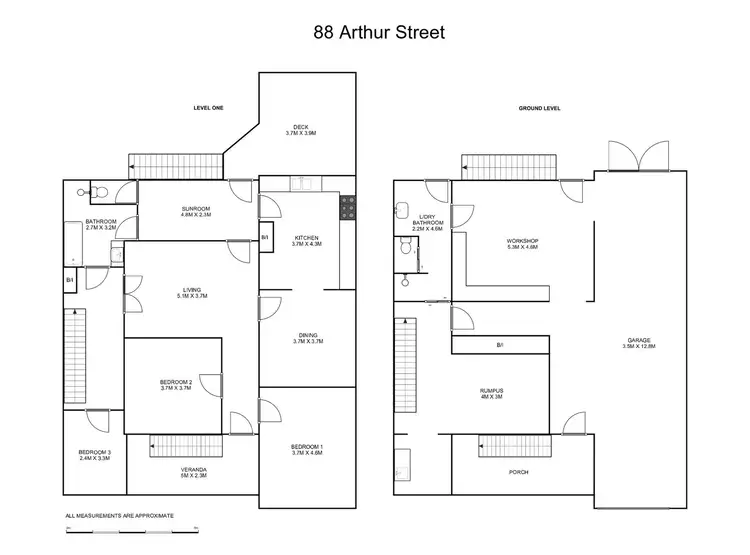 Floorplan of Homely house listing, 88 Arthur Street, Grafton NSW 2460