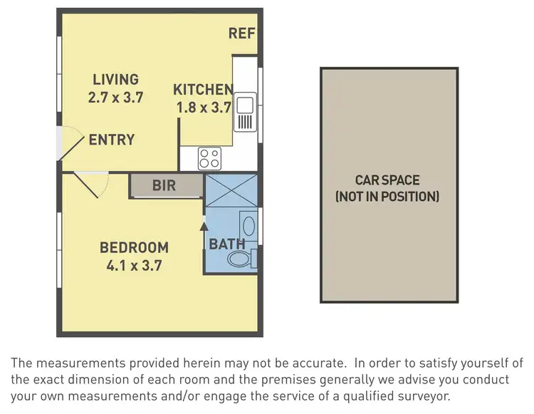 Floorplan of Homely apartment listing, 14/6 Ridley Street, Albion VIC 3020