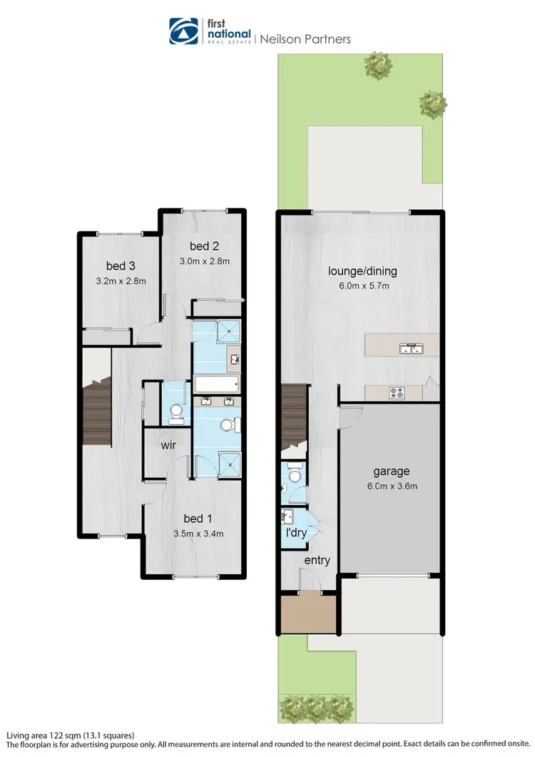 Floorplan of Homely townhouse listing, 22 Wanstead Way, Cranbourne West VIC 3977