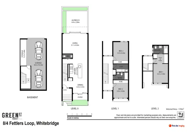 Floorplan of Homely townhouse listing, 8/4 Fettlers Loop, Whitebridge NSW 2290