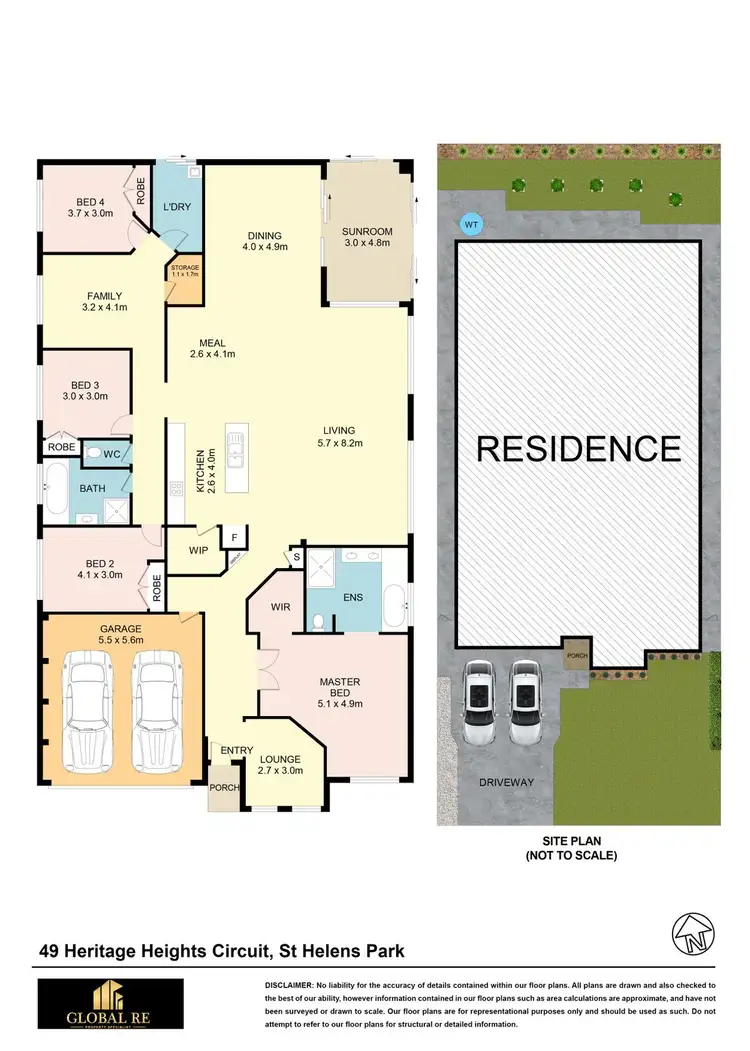 Floorplan of Homely house listing, 49 Heritage Heights Circuit, St Helens Park NSW 2560
