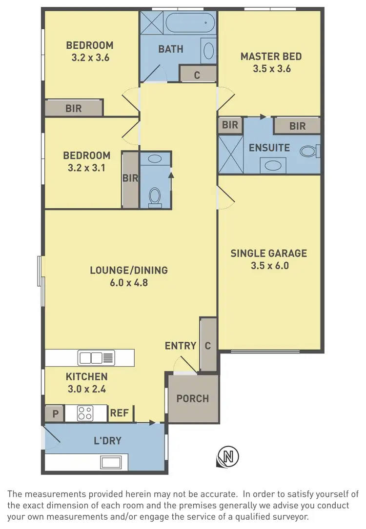 Floorplan of Homely unit listing, 8/4 Neimur Avenue, Deer Park VIC 3023