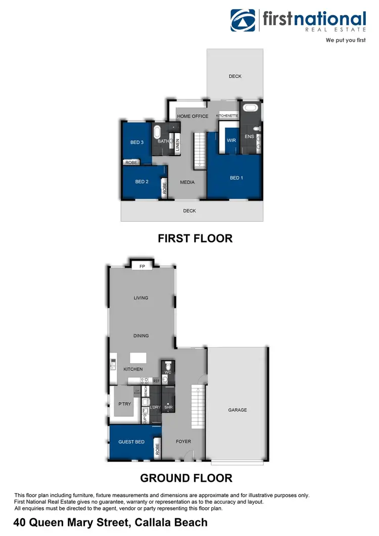 Floorplan of Homely house listing, 40 Queen Mary Street, Callala Beach NSW 2540